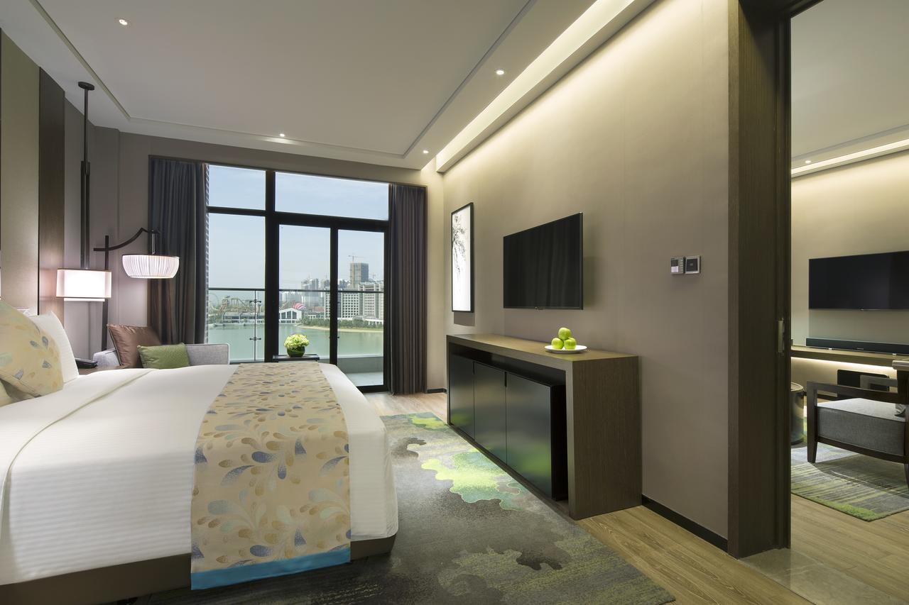 Wanda Realm Hefei Hotel Chaohu Bagian luar foto