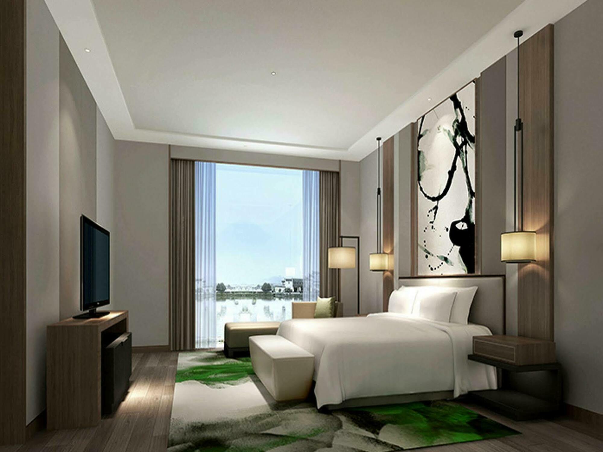 Wanda Realm Hefei Hotel Chaohu Bagian luar foto