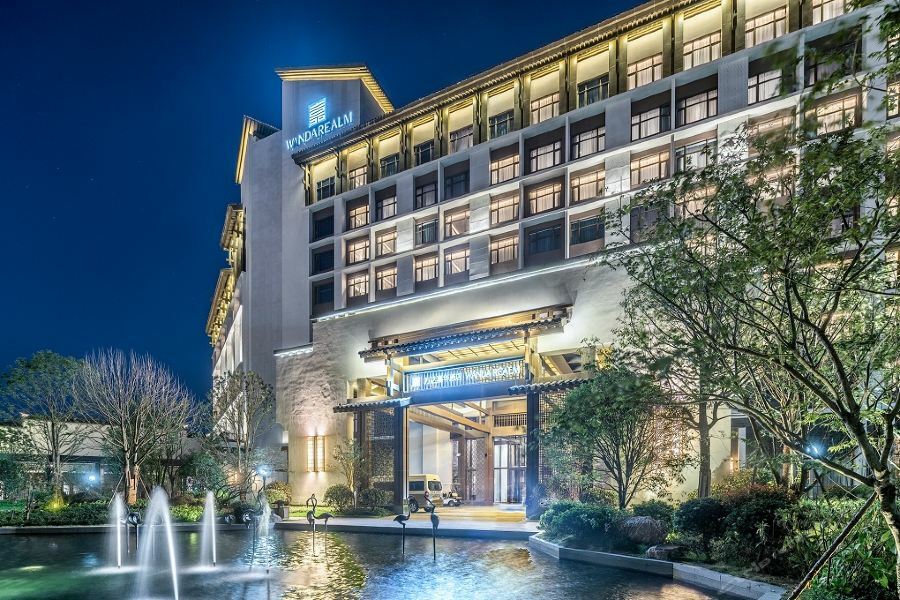 Wanda Realm Hefei Hotel Chaohu Bagian luar foto