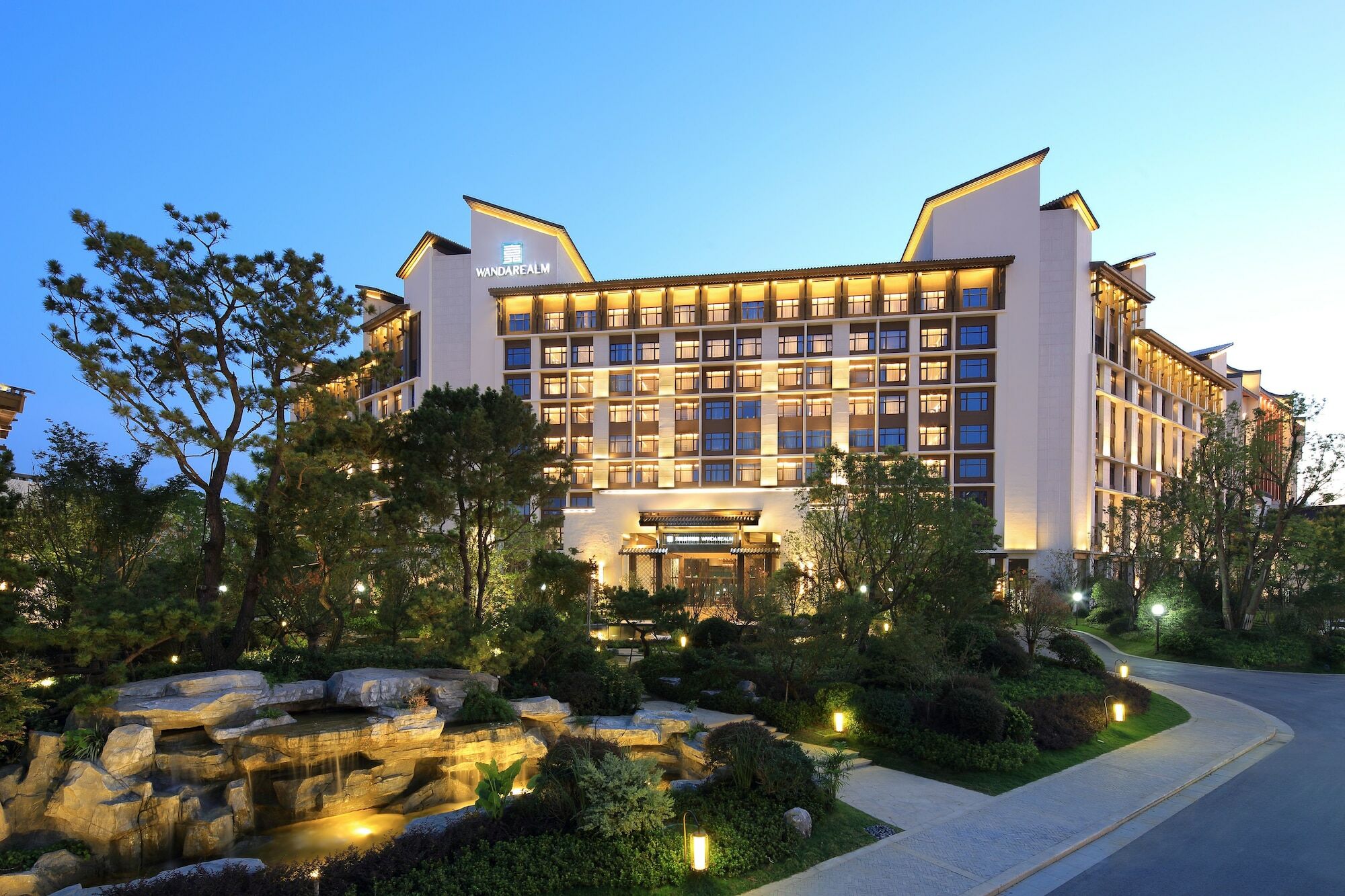 Wanda Realm Hefei Hotel Chaohu Bagian luar foto