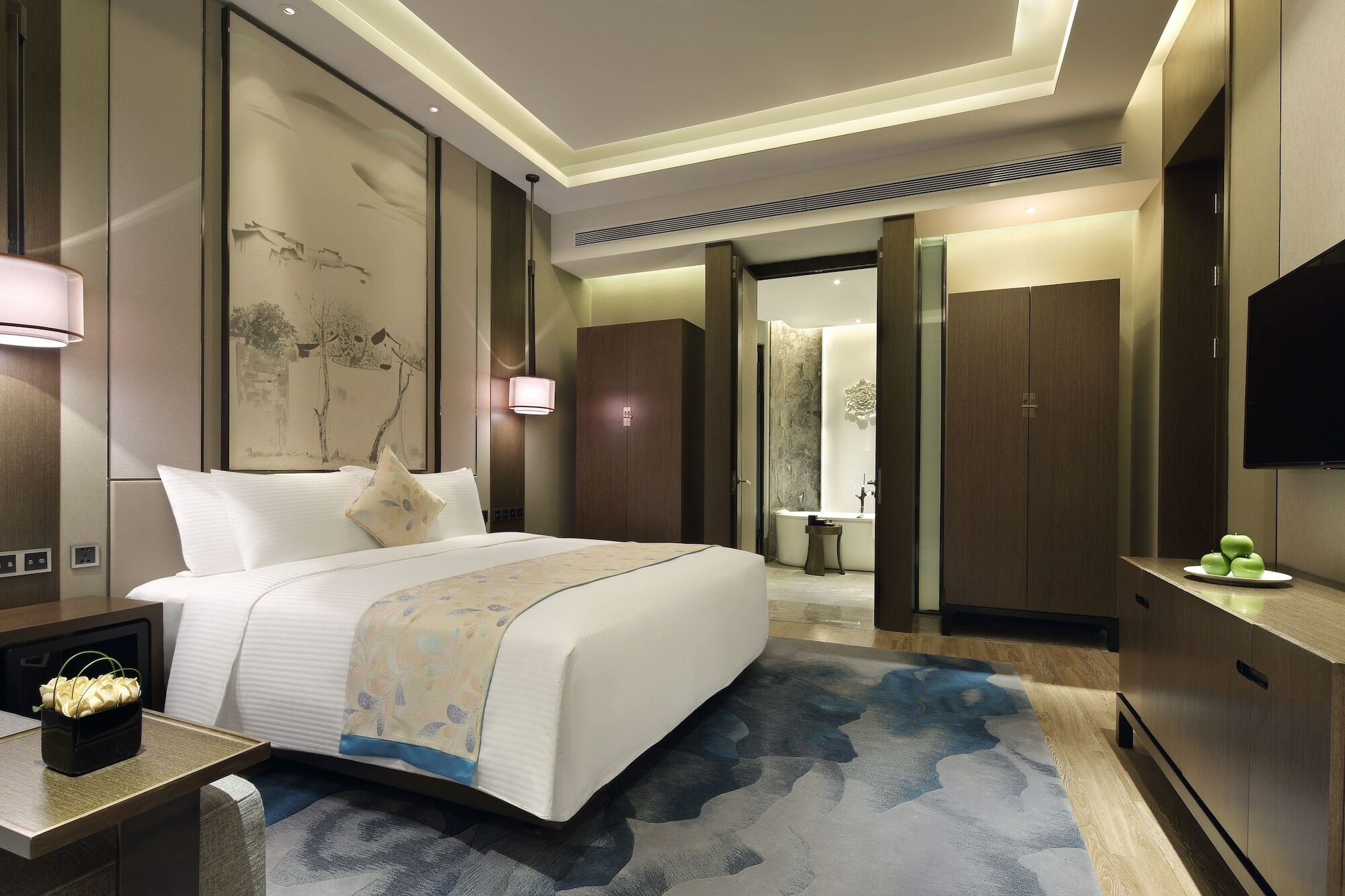 Wanda Realm Hefei Hotel Chaohu Bagian luar foto