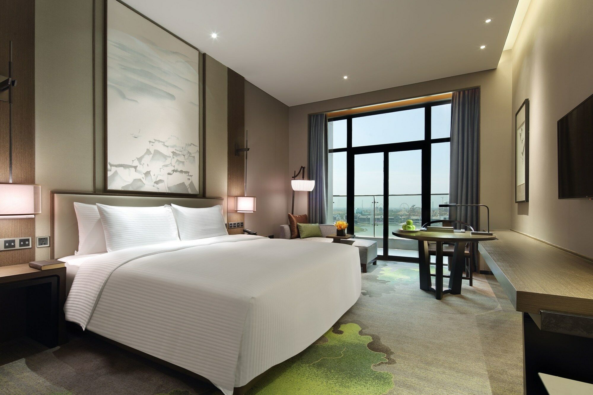 Wanda Realm Hefei Hotel Chaohu Bagian luar foto